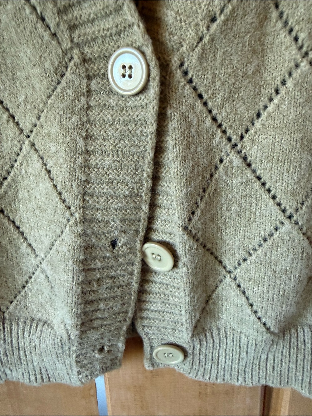 Hyfve Floral Embroidered Cropped Cardigan Sweater Small - Picture 7 of 10